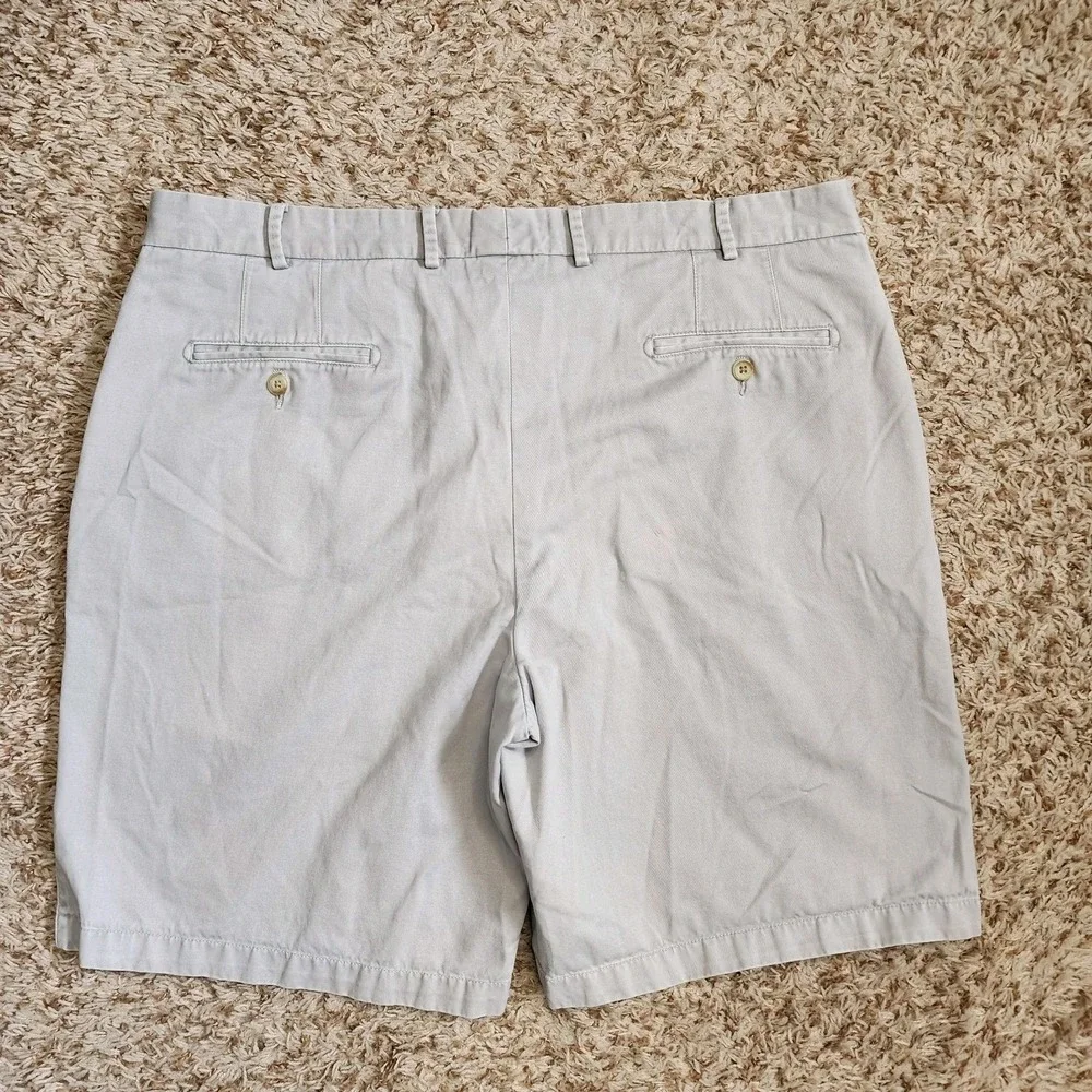 Peter Millar‎ Khaki Men Sz 40 Shorts Flat Front Chino
